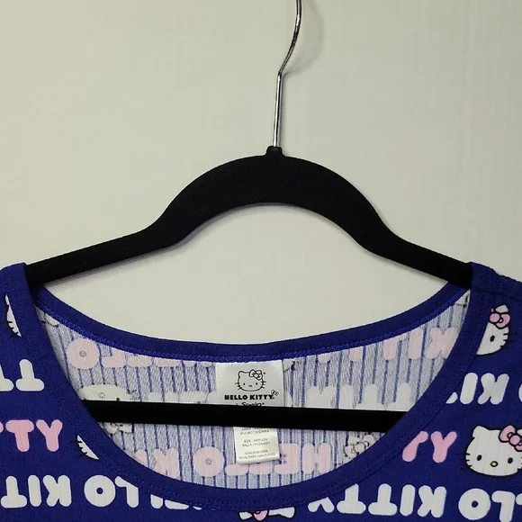 Hello Kitty Kids Tee - Navy and Pink - Picture 4 of 6